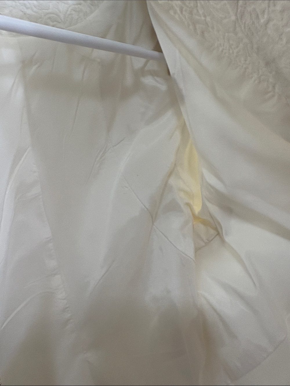 Cache White Embossed Zip-Front Blazer - Picture 9 of 11